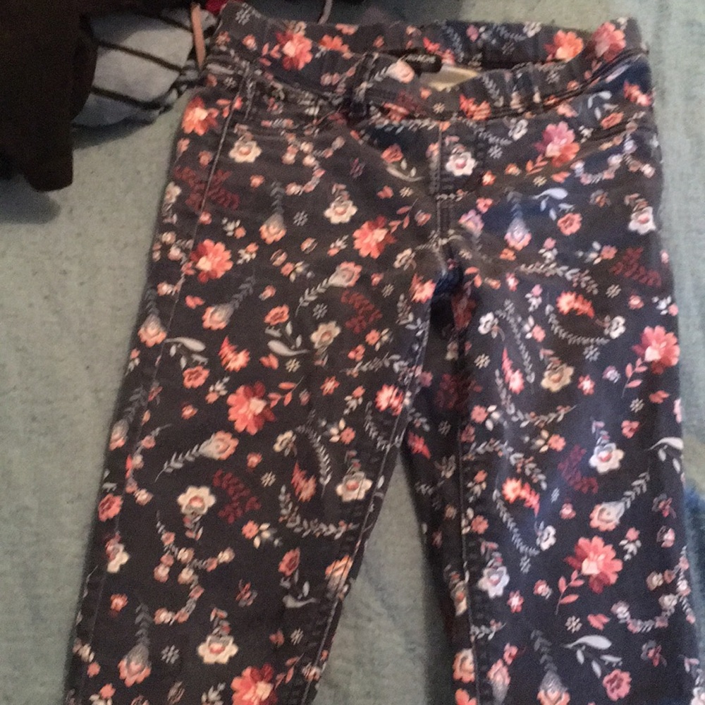 Flower jeggings